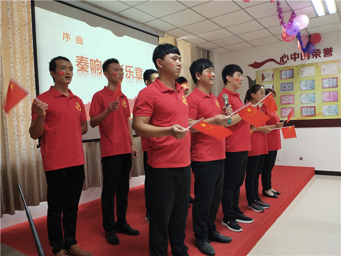 銀川伊百盛生物工程有限公司 經(jīng)營(yíng)部合唱《強(qiáng)國(guó)一代有我在》