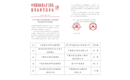 技術創新賦能產業升級 銀川伊百盛&ldquo;羊胎素技術研發創新團隊&rdquo;順利通過驗收